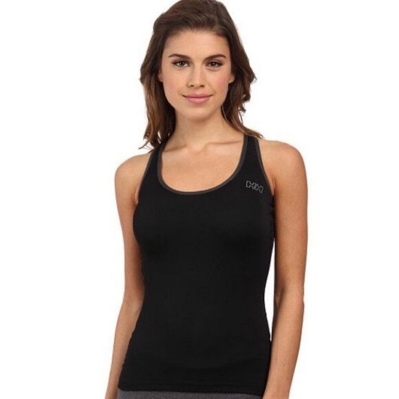 Helly Hansen Black Aspire Lifa Flow Singlet Tank Top Size Small Fitness Active S - Picture 1 of 11